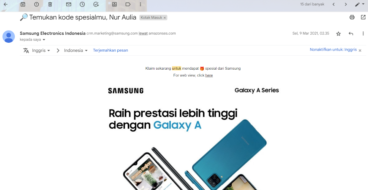 Contoh Subjek Email Menarik