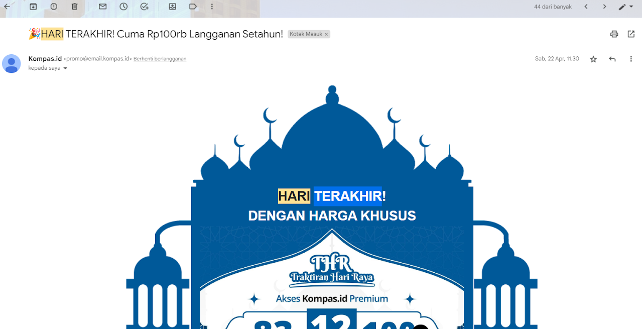 Contoh Subjek Email Menarik