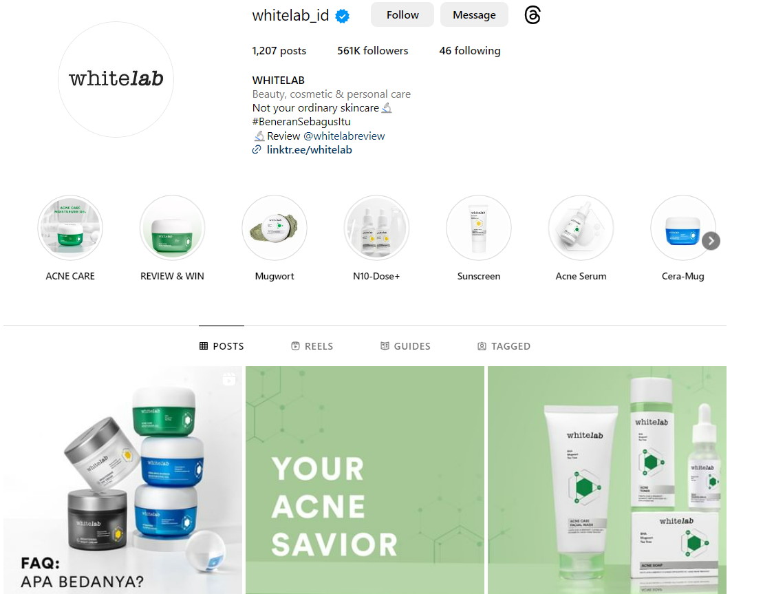 Contoh Penerapan Marketing Funnel Whitelab